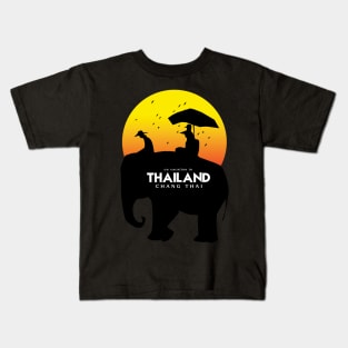On Vacation In Thailand Kids T-Shirt